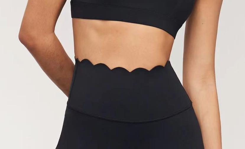 Poza din fata colanti modelatori negri BYMO