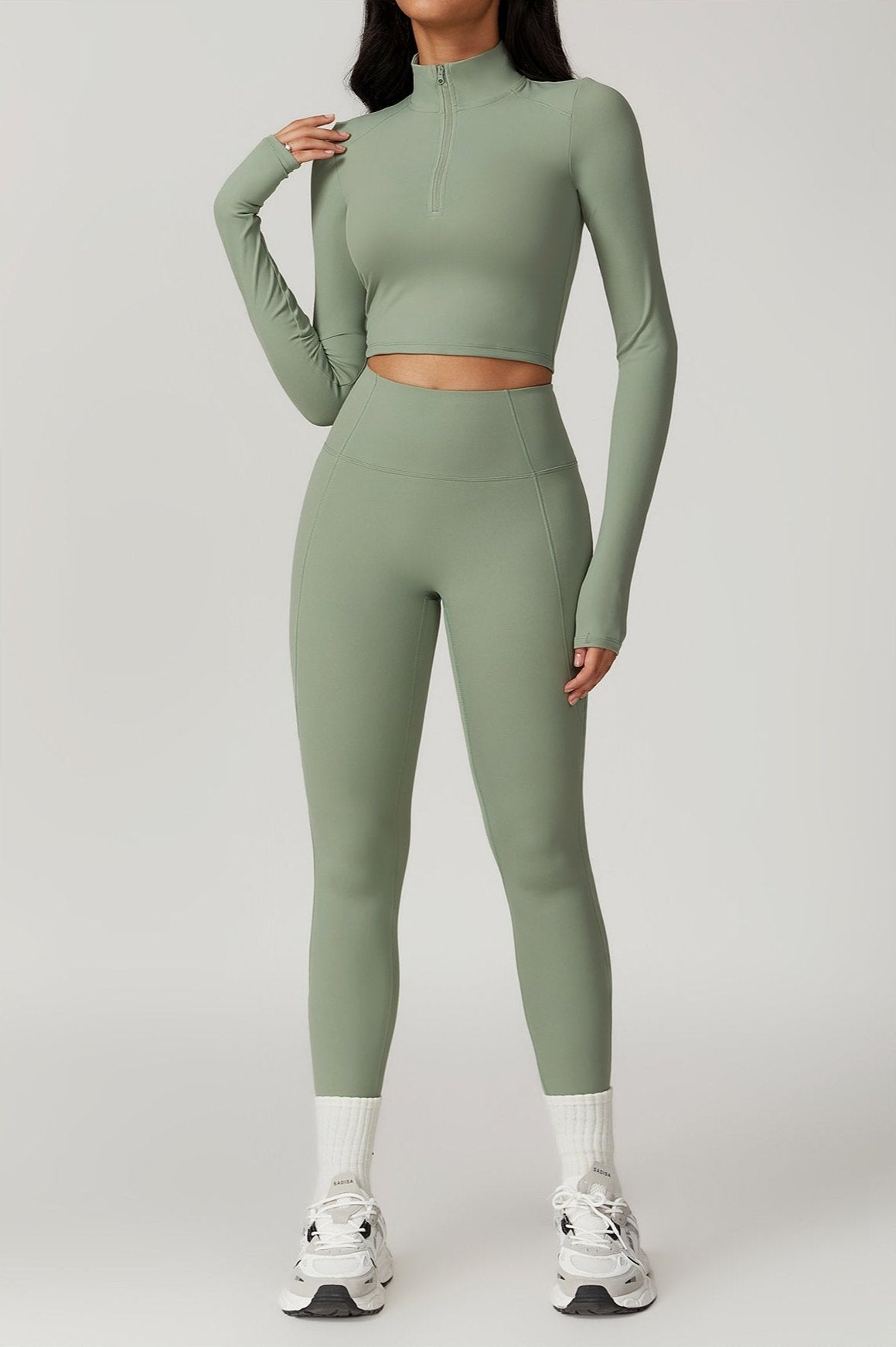 Poza cu colanti modelatori verzi BYMO