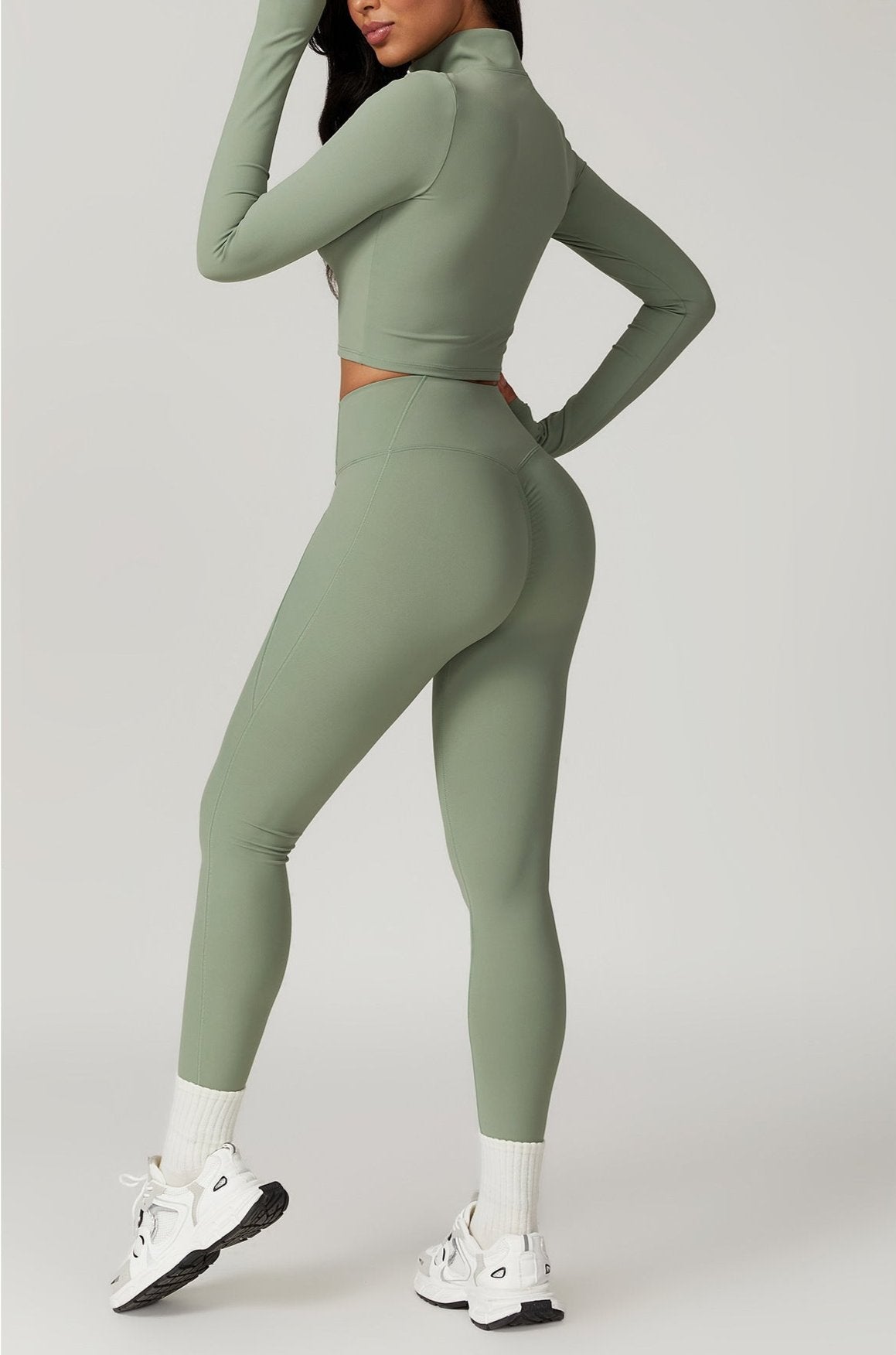 Poza cu colanti modelatori verzi BYMO