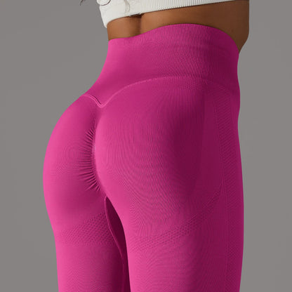 Poza de detaliu colanti modelatori hot pink BYMO